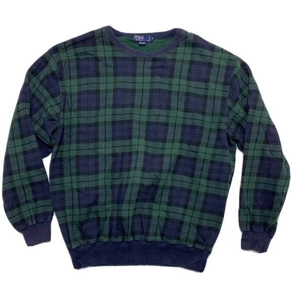 Polo Ralph Lauren Other - Polo By Ralph Lauren Vintage Plaid Sweater